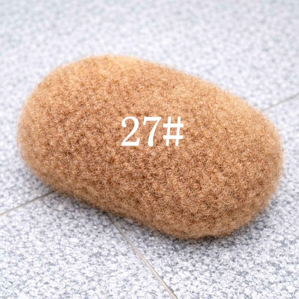 Extensions de  Locks Cheveux Humains Naturels - Texture Kinky Curly 50g - Réparation et Volume