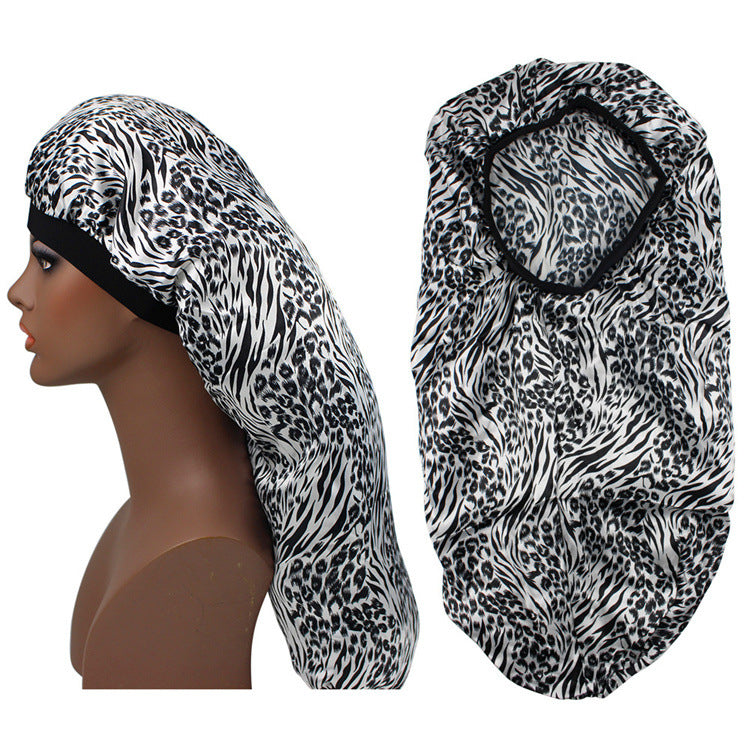 Bonnet de Nuit en Satin — Protection des Cheveux & Anti-Frisottis