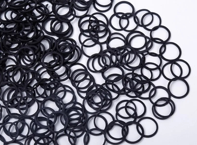 Élastiques - Bandes Caoutchouc 0.6x0.9cm 100 pièces.