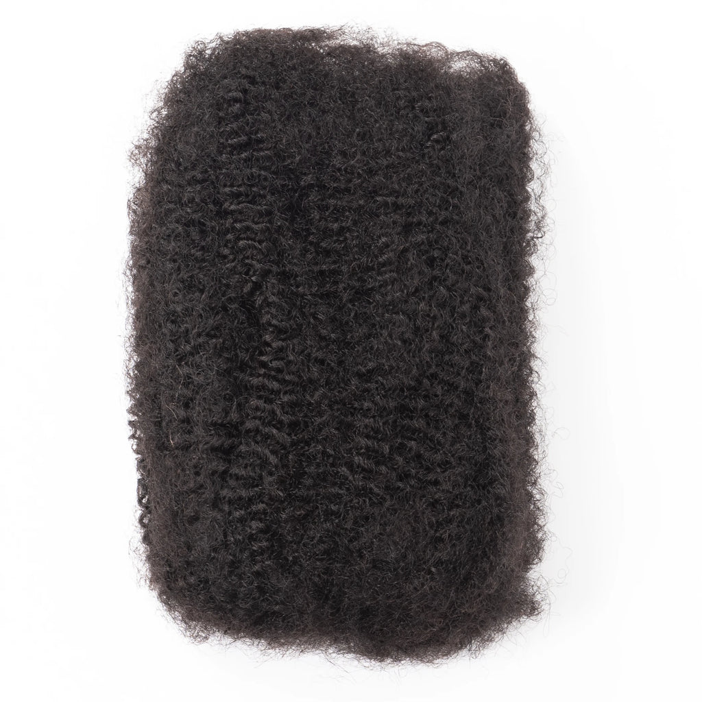 Extensions Cheveux Naturels Afro Kinky 4C - 25-45cm - 30/50g - Brésilien Remy pour Locks et Tresses